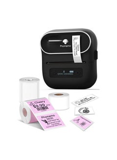 Phomemo M220 Portable Thermal Label Makers Bluetooth Printer For Barcode Labeling Organizing Small Business Compatible With iOS & Android