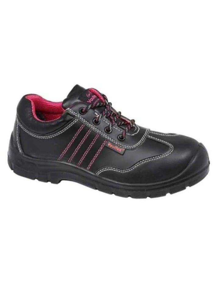 Vaultex Industrial Safety Shoes for Women, PVC Single Density Sole, , Anti-Slip & Durable Heavy Engineering Footwear for Warehouse & Site Work  - Image 1