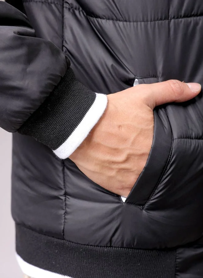 شركة المرآب الهندية Men Slim Fit Mix & Match Puffer Jackets
