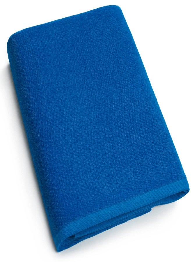 Beachland - Solid Luxury Beach Towel 40 x 76 inch Pool and Resort Style - 100% Cotton - Extra Soft and Absorbent (Royal Blue) - Image 1