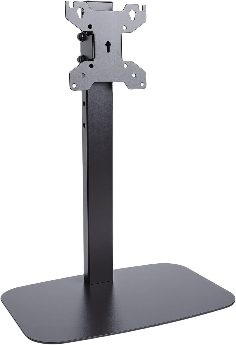 Single Screen Desk Stand, Freestanding Monitor Stand with Tilt and Adjustable Rotation with Cable Management, for 14 to 32 Inch Screens - Image 4
