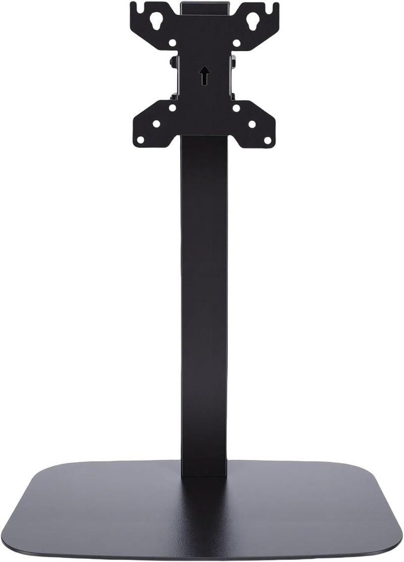 Single Screen Desk Stand, Freestanding Monitor Stand with Tilt and Adjustable Rotation with Cable Management, for 14 to 32 Inch Screens - Image 3