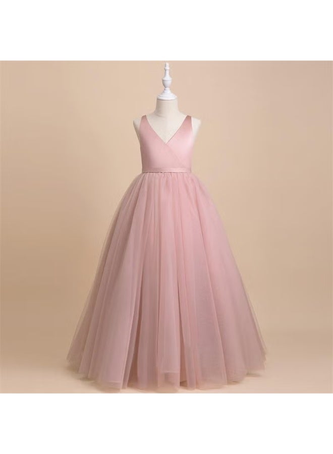 Masho Trend Pink Tulle Ballgown Dress - Image 2