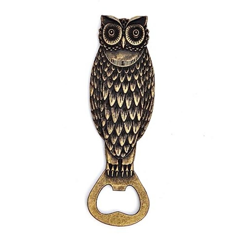 Beer Bottle Opener Owl Cool Bottle Opener for Bar Tool, Soda and Beer Cap Remover, Cool and Fun Gadget - Image 1