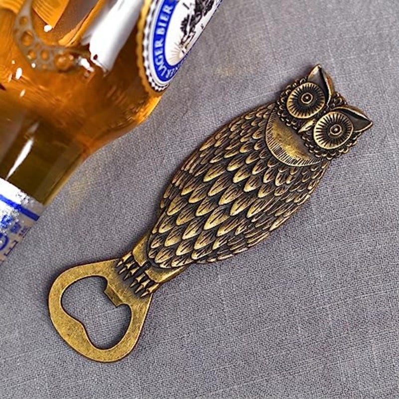 Beer Bottle Opener Owl Cool Bottle Opener for Bar Tool, Soda and Beer Cap Remover, Cool and Fun Gadget - Image 5