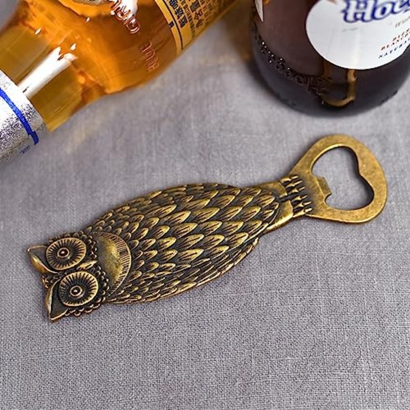 Beer Bottle Opener Owl Cool Bottle Opener for Bar Tool, Soda and Beer Cap Remover, Cool and Fun Gadget - Image 4