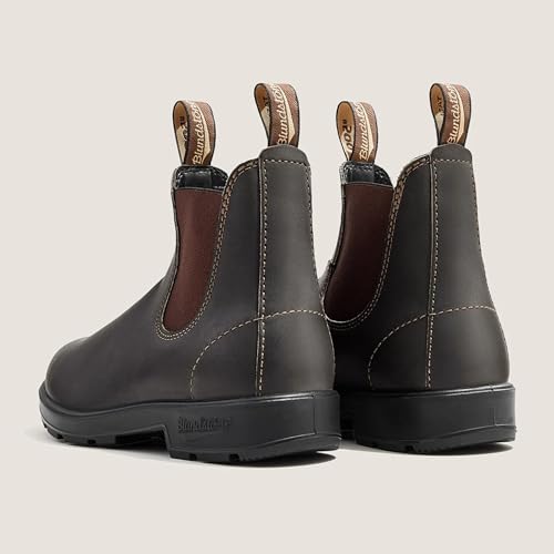 Blundstone Original 500 Series Unisex Premium Water Resistant Leather Chelsea Boots for Men and Women with Shock Absorption and Cushioned Midsole, Stout Brown, 5.5 US Men / 7.5 US Women / 4.5 AU - Image 3