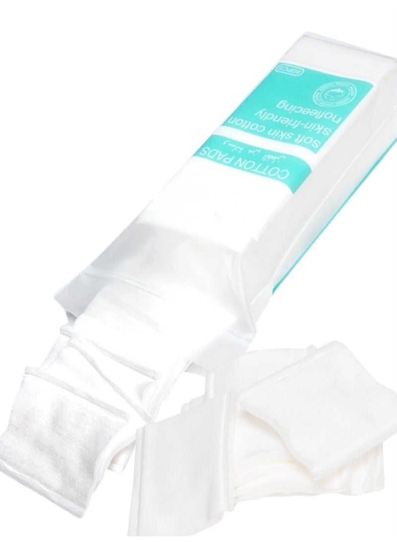 COTTON PADS SOFT SKIN COTTON SKIN-FRIENDLY NOFLEECING  80 Pieces | Soft and Gentle on Skin - Image 2