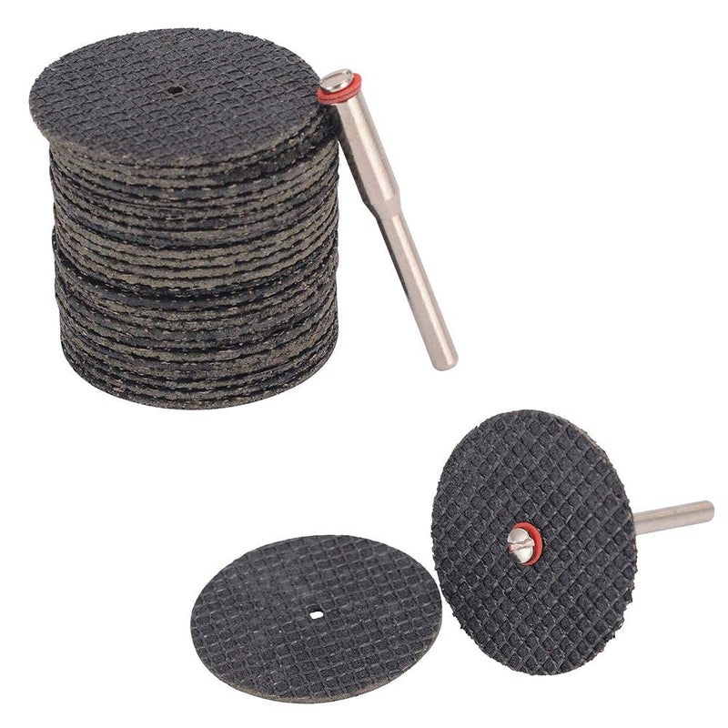 DIY Crafts CTDIYHI41454 Resin Cutting Wheel CutOff Discs Set 2mm Diameter with Connection Rod for Rotary Tools Pack of - Image 1