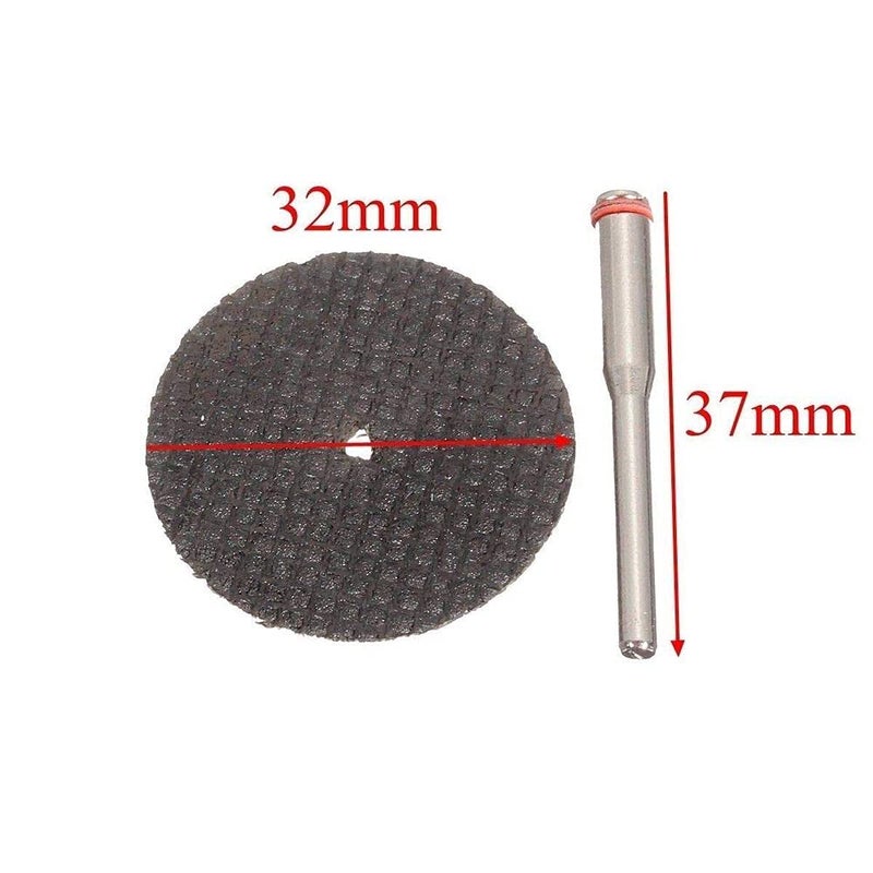 DIY Crafts CTDIYHI41454 Resin Cutting Wheel CutOff Discs Set 2mm Diameter with Connection Rod for Rotary Tools Pack of - Image 5