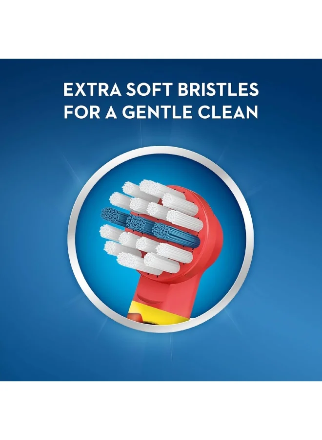 Oral-B Oral-B EB10S-2 SW - Kids Brush heads Star wars; Extra Soft, Gentle on Gums &Tough on Cavities
