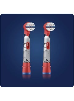 Oral-B EB10S-2 SW Kids Electric Rechargeable Toothbrush Heads Replacement Refills Featuring Star Wars Characters - Pack Of 2  - Image 3