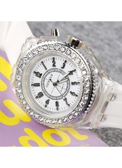 Luminous Personalized Diamond Quartz Watch White - pzsku/Z4F1D403F4F1B25B6DF52Z/45/_/1733988118/c8d907f2-bf74-4271-85fc-04f54b3e6a05