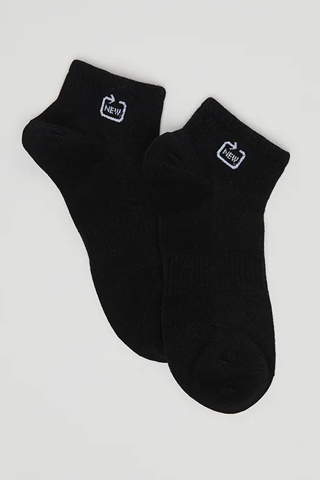 R&B 3 Pack Printed Ankle Socks