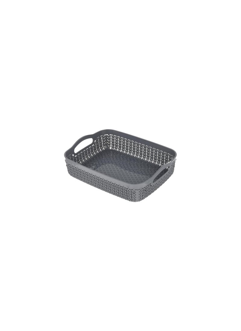 Elhelal & Golden Star Egypt - Turt multi-use basket large gray - Image 1