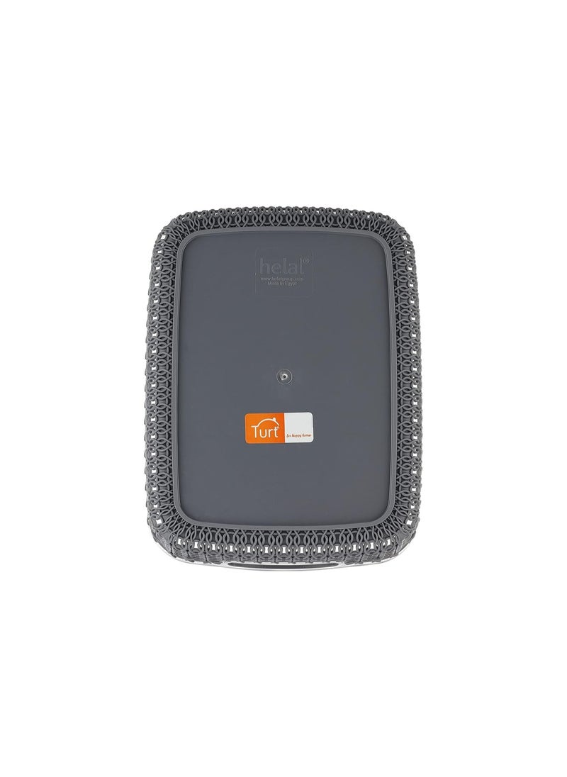 Elhelal & Golden Star Egypt - Turt multi-use basket large gray - Image 1
