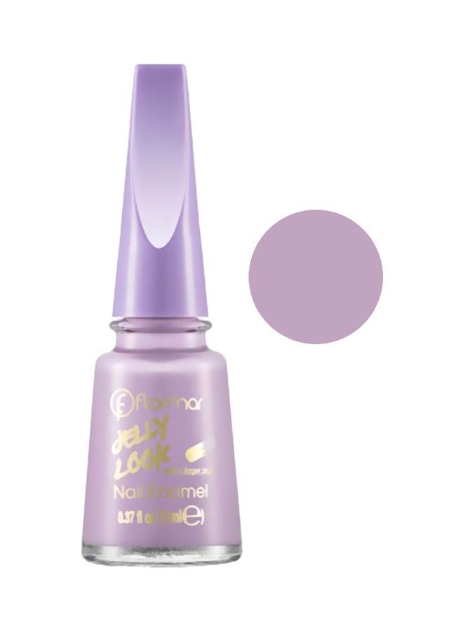 flormar Jelly Look Nail Enamel - Jl19 Tender Lilac - Image 2