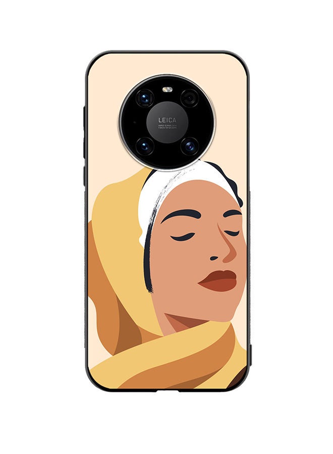 VR CREATIVE Protective Case Cover For Huawei Mate 40 Cartoon Woman Shape Design Multicolour - Image 1