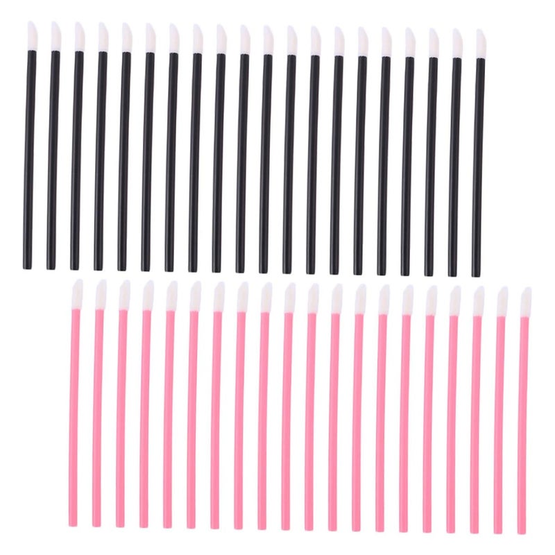 400pcs Disposable Lip Brushes and Makeup Applicators Set, Mini Lint-free Lip Balm and Eyeshadow Applicators for Professional Cosmetic Use and Travel Makeup Tools - Image 1