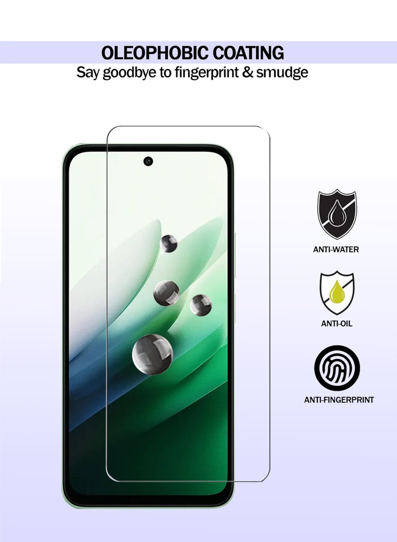 Xiaomi Redmi 15 5G Tempered Glass Screen Protector - High Transparency, Delicate Touch, Anti-Explosion, Smooth Arc Edges, Easy Installation, Screen Protector for  Xiaomi Redmi 15 - Image 3