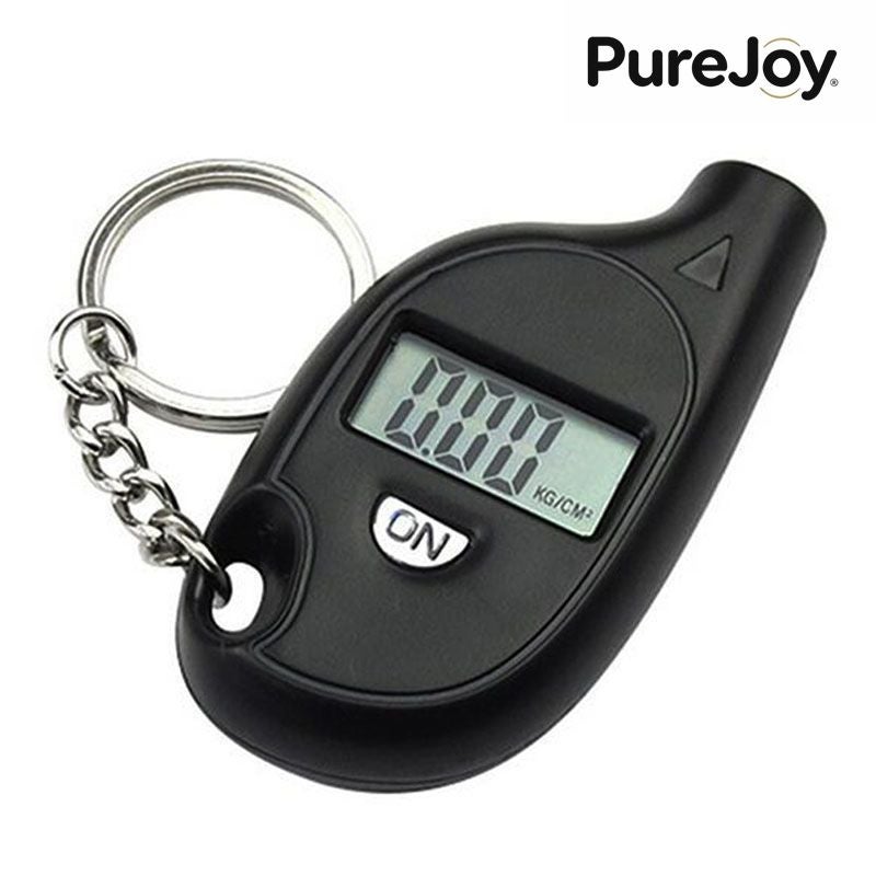Keychain Tire Pressure Gauge with Digital Display for Car Tires