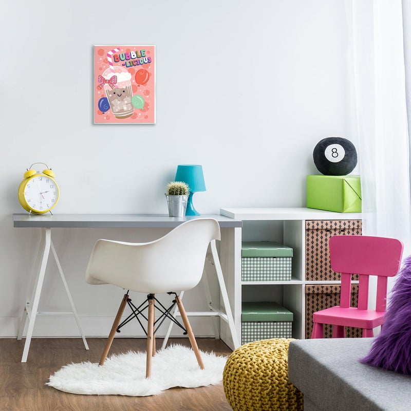 Stupell Industries Bubble-Licious Bubble Tea Wall Plaque Art Design by Lisa Perry Whitebutton, 11 x 14 - Image 2