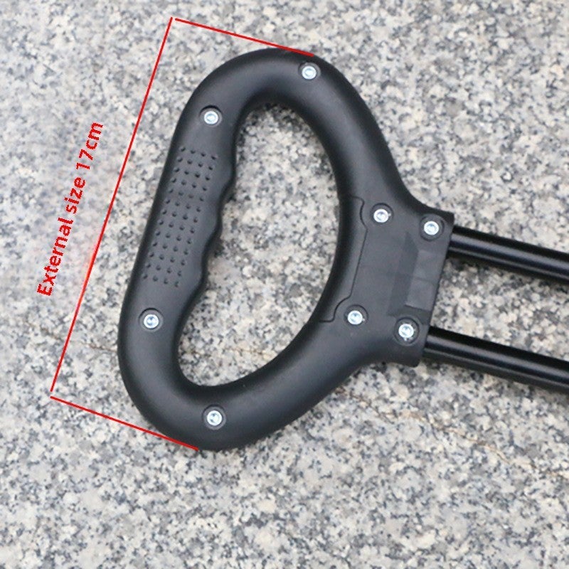 Trolley Trolley Camping Shopping Folding Handle Food Buying Flat Baby Carriage Folding Telescopic Trolley Accessories(Gathering pull rod) - Image 3