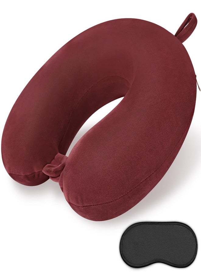 Gosider Travel Neck Pillow Memory Foam U Shape Neck Pillow for Travel Pillow Comfortable Head Neck Support Airplane Pillow for Traveling Car Home Office Travel Neck Flight Pillow - Image 1
