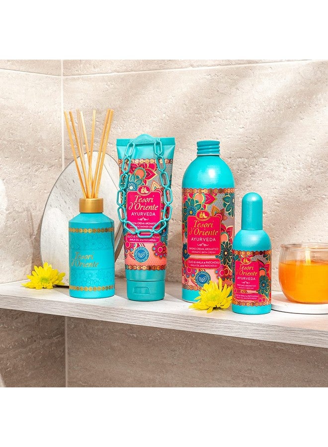 تيسوري دي أورينتي فقاعات الاستحمام من تيسوري دي أورينتي للنساء، فقاعات الاستحمام الرغوية للنساء، غسول الجسم الفاخر للاسترخاء للنساء والعناية بالبشرة، 500 مل، 16.91 أونصة سائلة [مستورد إيطالي] (الأيورفيدا) - Image 4