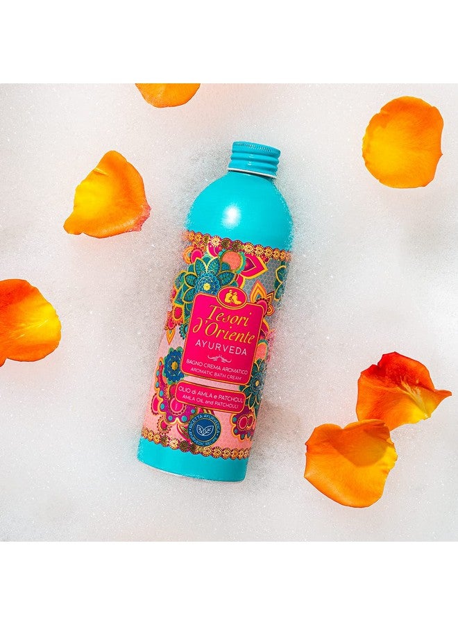 تيسوري دي أورينتي فقاعات الاستحمام من تيسوري دي أورينتي للنساء، فقاعات الاستحمام الرغوية للنساء، غسول الجسم الفاخر للاسترخاء للنساء والعناية بالبشرة، 500 مل، 16.91 أونصة سائلة [مستورد إيطالي] (الأيورفيدا) - Image 2