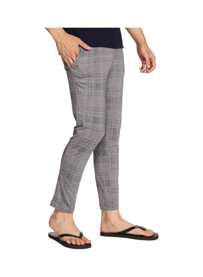 JOCKEY Jockey IM03 Men Tencel Micro Modal Cotton Elastane Stretch Regular Fit Checkered Pyjama with Side Pockets - Image 3
