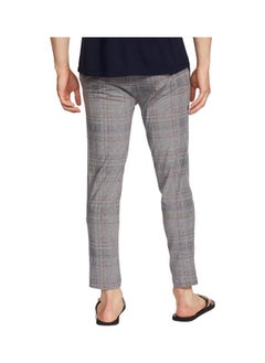 JOCKEY Jockey IM03 Men Tencel Micro Modal Cotton Elastane Stretch Regular Fit Checkered Pyjama with Side Pockets  - Image 2