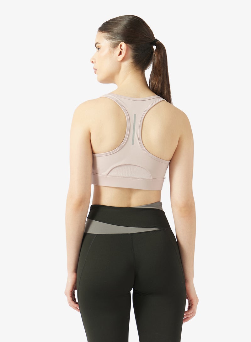 Reebok Lux Metallic Running Bra - Image 2