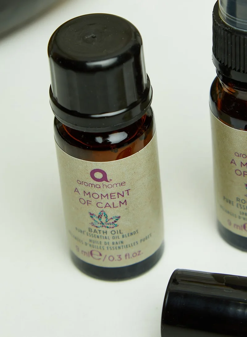 Aroma Home De-Stress 3 Step Essential Oils Kit