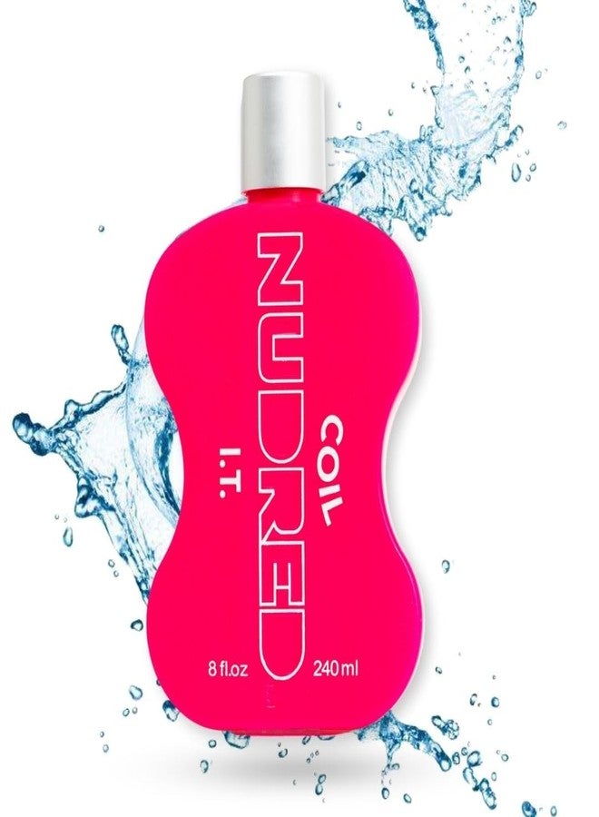 NuDred Coil I.T. Curly Hair Moisturizer with Natural Oils for Black Hair, Curl and Coil Defining Cream for Hydrated Twist Outs, Flat Twists & Bantu Knots, Sulfate Free & Paraben Free Curl Cream, 8 OZ - Image 1