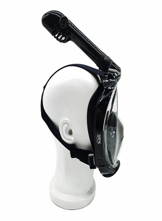 Olpad قناع غطس كامل الوجه من أولباد، قناع غطس مع حامل لكاميرا الحركة، تصميم سهل التنفس مضاد للضباب والتسرب للبالغين [صغير/متوسط] - Image 3