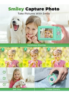 Mi VAZA Autofocus Digital Camera for Kids - FHD 1080P 44MP - Rechargeable Compact Mini Camera with 16X Digital - Portable Pocket Camera - With 32GB Memory Card  - Image 5