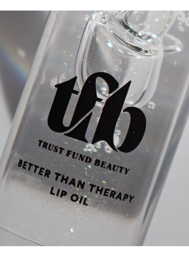 Trust Fund Beauty Better Than Therapy Lip Oil Clear Softening Moistening 3Ml 0.1 Oz. Vegan Crueltyfree Nontoxic - Image 4