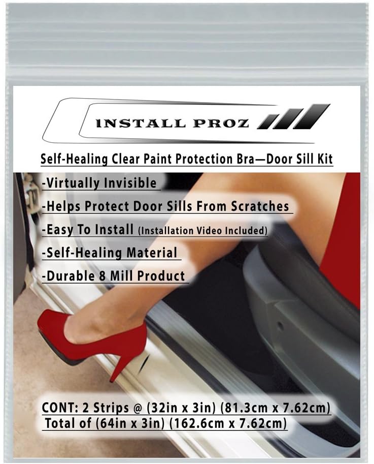 Install Proz * Self-Healing Clear Paint Protection Film Kits (Bundle-DoorEdge_DoorCup_Doorsill_RearBumper) - Image 5