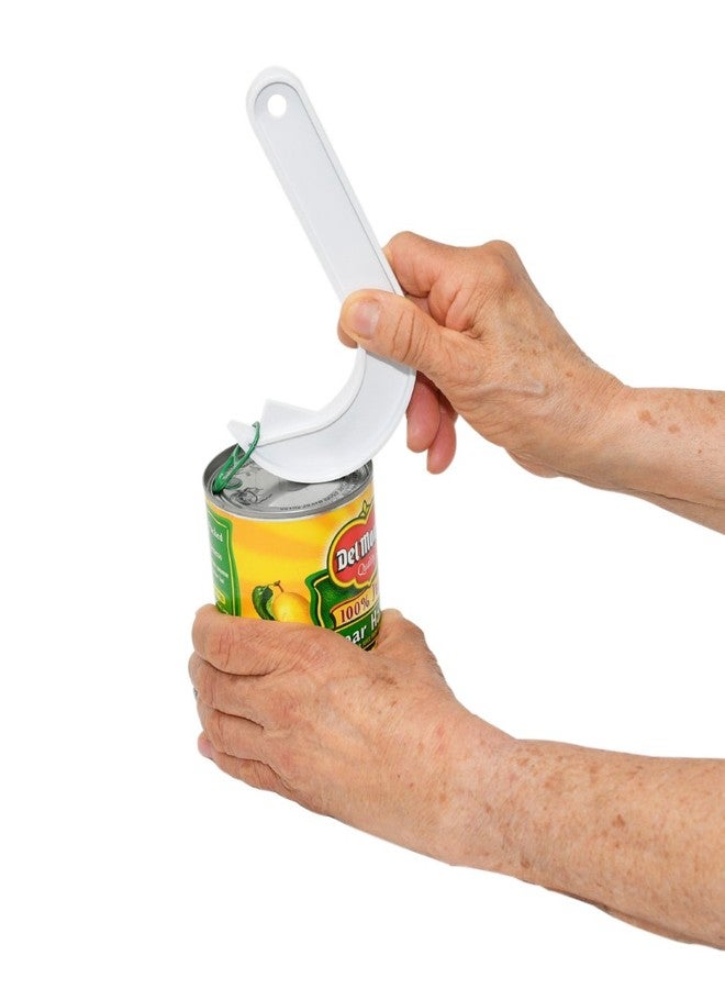 هوم-إكس أداة Home-X المريحة لفتح علب المشروبات ذات الحلقات، مثالية لفتح العلب ذات الحلقات، لون أبيض () - Image 4
