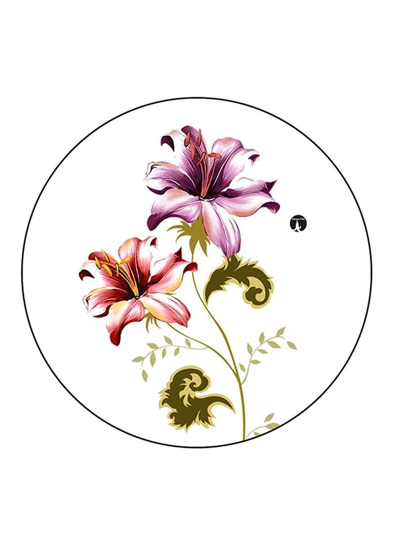 RKN Flowers Printed Mouse Pad  Multicolour