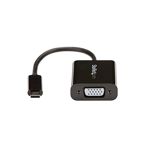StarTech.com USB-C to VGA Adapter - Thunderbolt 3 Compatible - USB C Adapter - USB Type C to VGA Dongle Converter - Image 5