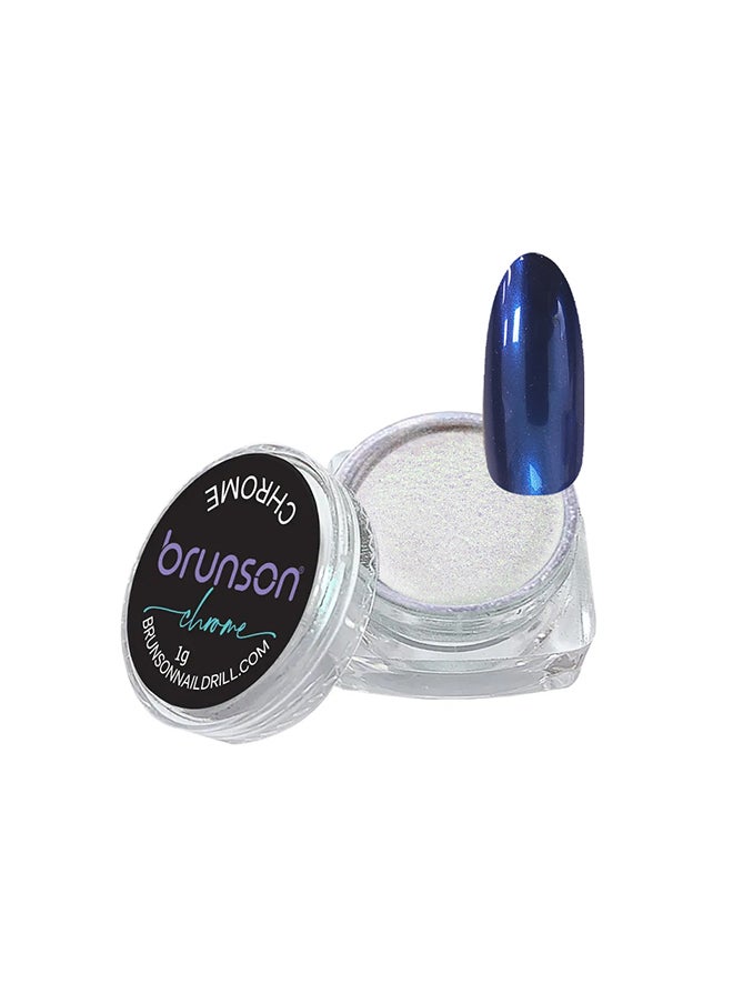 brunson Chrome Mirror Metallic Holographic Effect Art Decoration Manicure Pigment Nail Powder C-24 