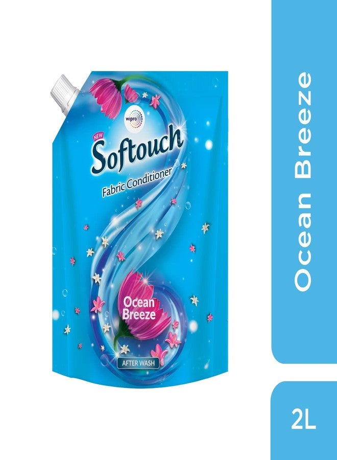 Softouch Ocean Breeze Fabric Conditioner by Wipro, 2L - Image 2