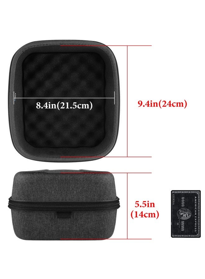 Geekria Geekria Shield Case for Large-Sized Over-Ear Headphones, Replacement Protective Hard Shell Travel Carrying Bag with Cable Storage, Compatible with Sennheiser HD820, HD800, Pulse Elite (Dark Grey)  - Image 4