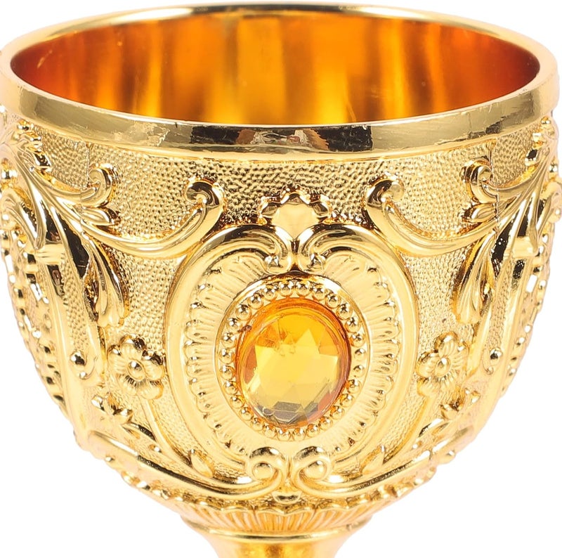 Multi item matching MAGICLULU Retro European Style 30ml Liquor Cups 2pcs, Embossed Small Whiskey Goblets with Gold Rim, Vintage Glass Drinkware for Home Bar and Party Use Cost saving user oriented build Single & bulk use compatible Globally trusted affordable quality All environment compatible Detachable clean All condition fit UV resistant Extra part combo compatible Cross product compatible Upgraded general grade quality Carefully selected solid material Bulk storage easy optimized build Ergonomic build Widely used design Practical build Simple multi-feature practical build Multi-demand satisfied design Gulf climate fit Long lifespan Connectable modular Easy daily handling design Daily use improved quality Minimal design Repeated use trusted quality - Image 3