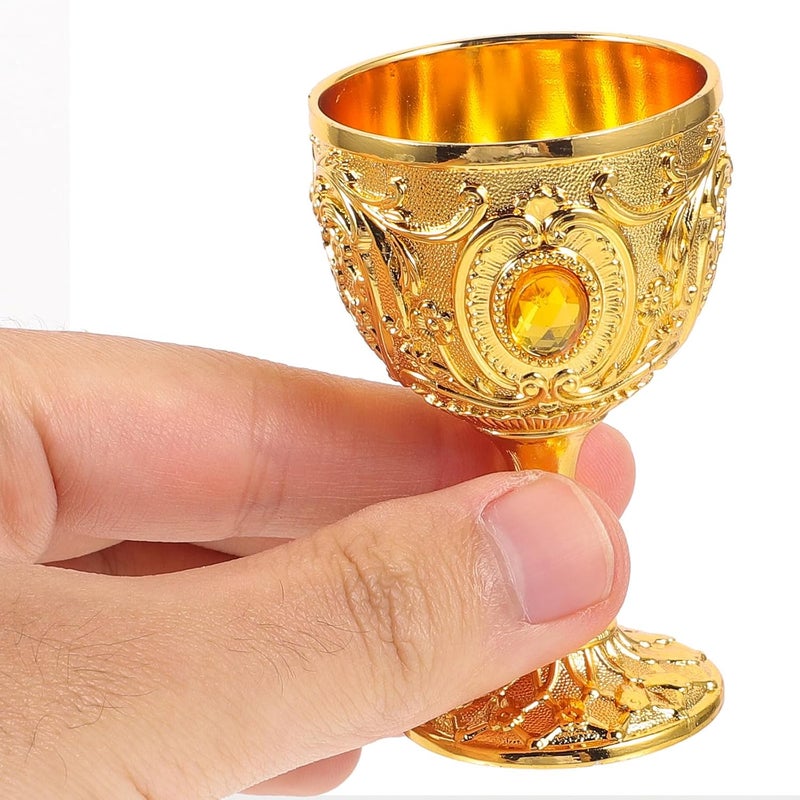 Multi item matching MAGICLULU Retro European Style 30ml Liquor Cups 2pcs, Embossed Small Whiskey Goblets with Gold Rim, Vintage Glass Drinkware for Home Bar and Party Use Cost saving user oriented build Single & bulk use compatible Globally trusted affordable quality All environment compatible Detachable clean All condition fit UV resistant Extra part combo compatible Cross product compatible Upgraded general grade quality Carefully selected solid material Bulk storage easy optimized build Ergonomic build Widely used design Practical build Simple multi-feature practical build Multi-demand satisfied design Gulf climate fit Long lifespan Connectable modular Easy daily handling design Daily use improved quality Minimal design Repeated use trusted quality - Image 4