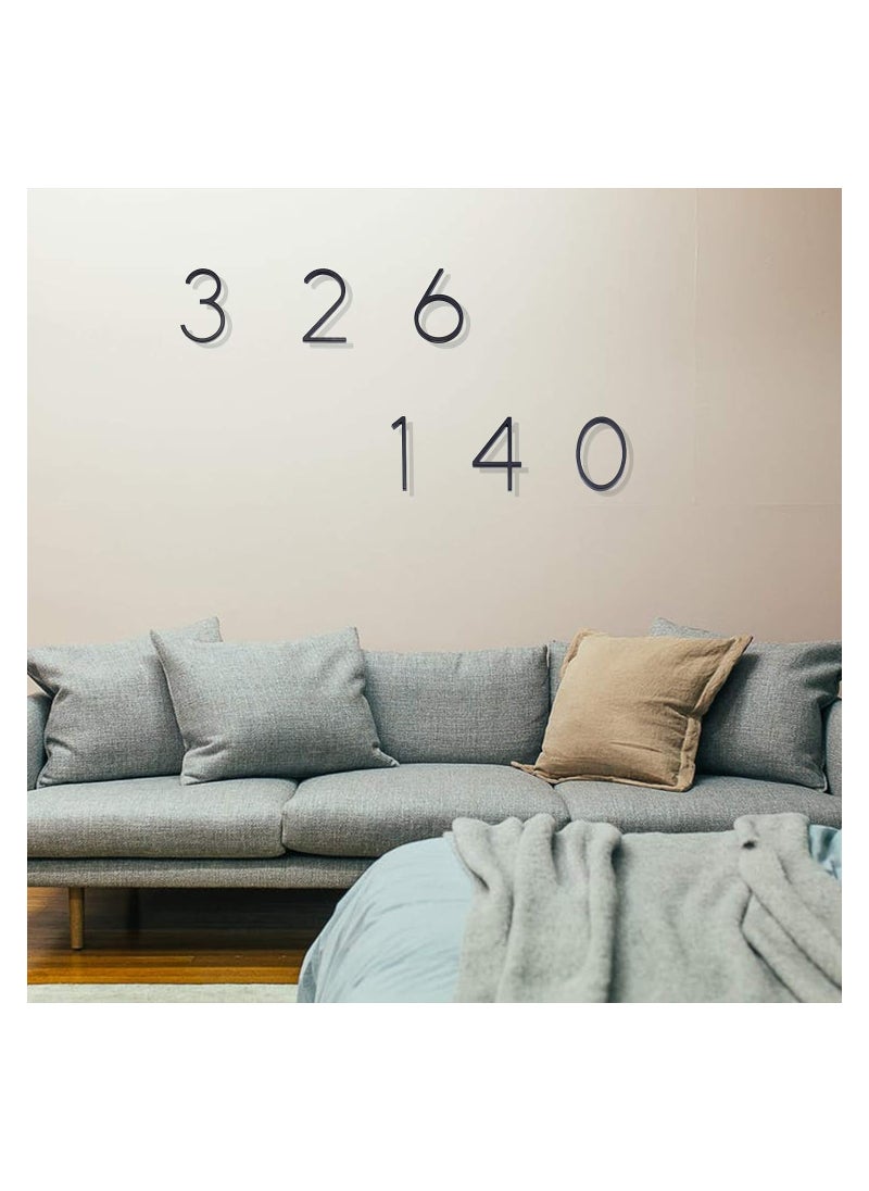 RATSAW - House Numbers for Outside Metal Home Address Number Sign Plaques 3D Floating House Number Door Number with Nail Kit Large Door Number 12.7cm 6 9 - Image 1