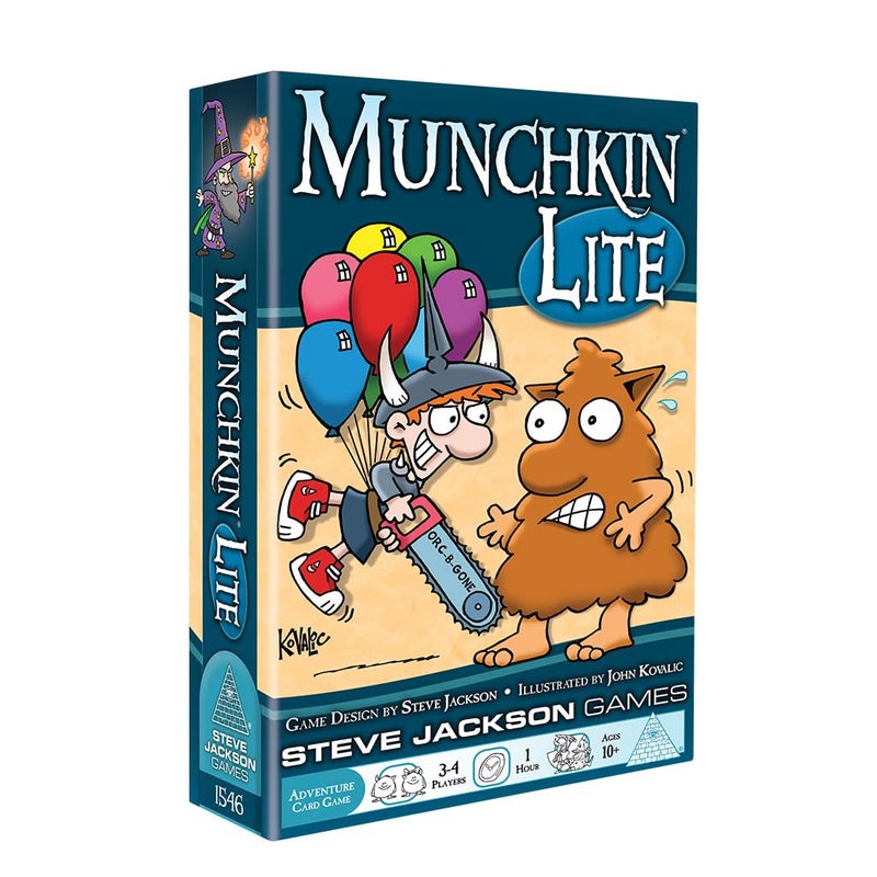 Steve Jackson Games Munchkin Lite Comedic Fantasy Adventure RPG Card Game for 3 to 4 Players Ages 10 - Image 3