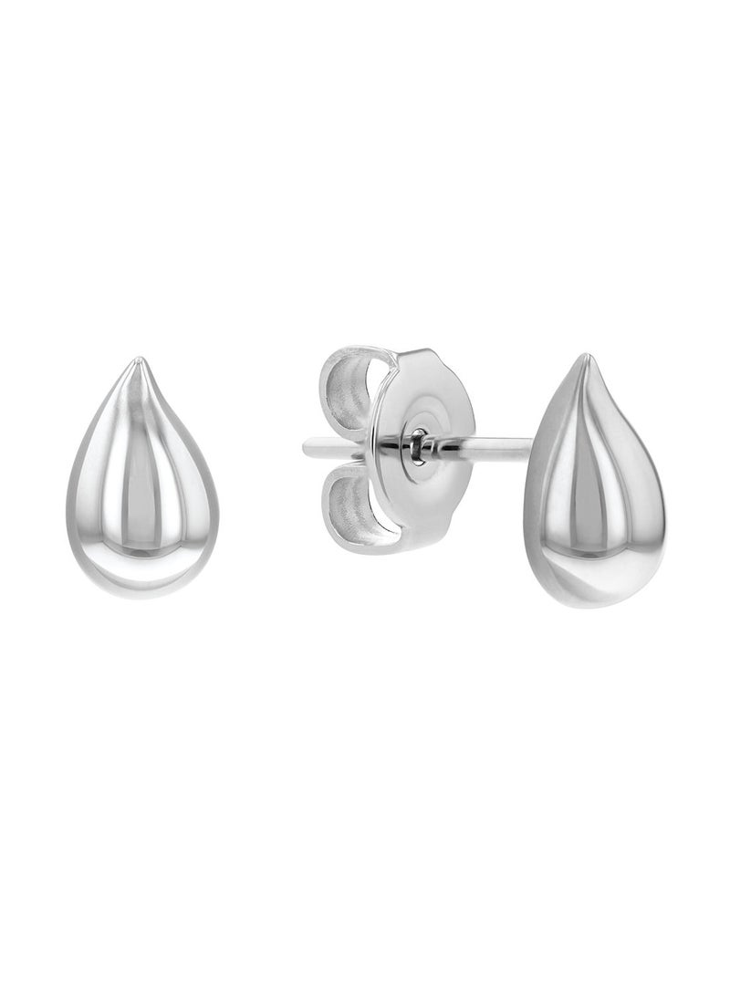 CALVIN KLEIN Womens Sculptured Drops Stud Earrings 